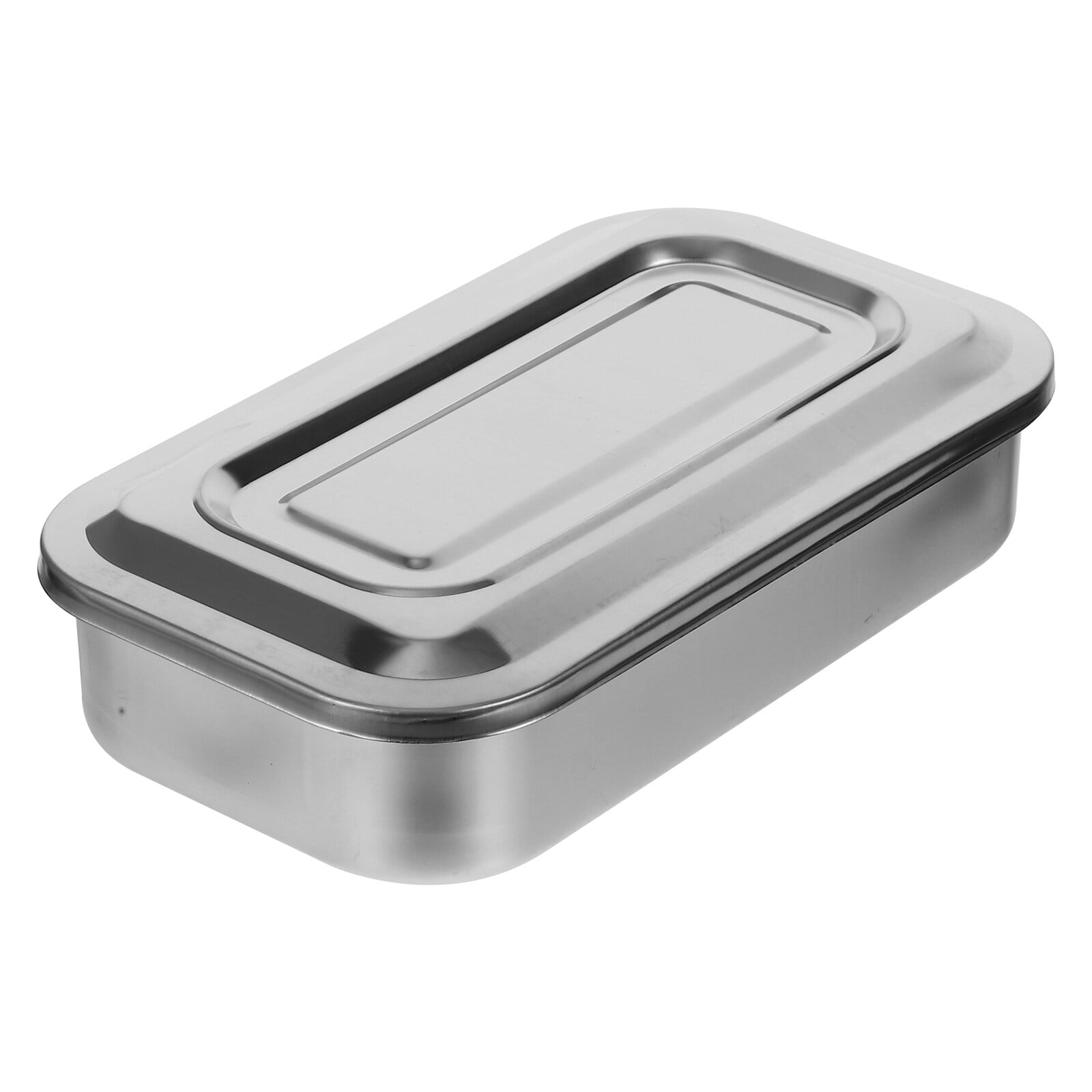 Stainless Steel Tray 8 Inch Tray Metal Trays Instrument Tray Organizer Emesis Tray for Dentist Salon
