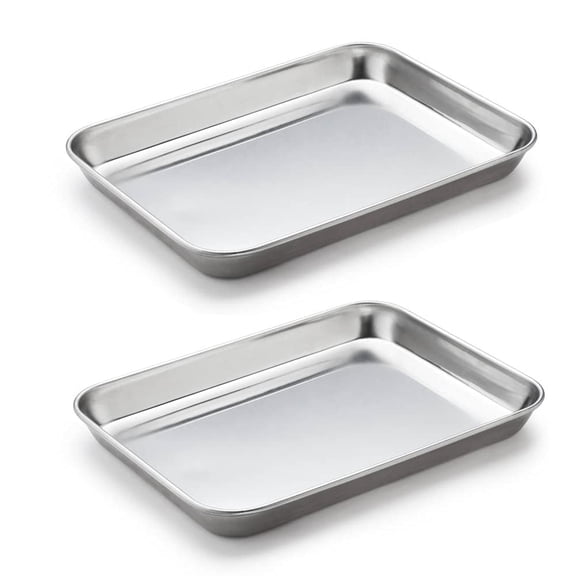 Stainless Steel Tray for Kitchen Baking, Lab, Dental, Surgical, Pet, Jewelry Tools