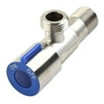 thumbnail image 1 of Stainless Steel Triangle Valve Toilet Water Stop Valve Water Heater Valve, 1 of 9