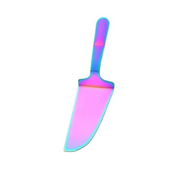 Stainless Steel Triangular Cake Spatula for Baking and Serving Desserts, 1-Piece
