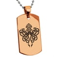 thumbnail image 1 of Tioneer Stainless Steel Tribal Kraken Engraved Dog Tag Pendant Necklace, 1 of 1