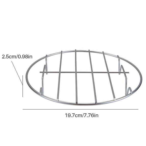 Stainless Steel Trivet Rack Stand Heavy Duty Pressure Cooker Steam Rack Cooking Stand