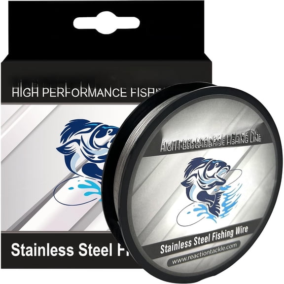 Stainless Steel Trolling Line 30LB - Durable Fishing Wire with 40LB+ Breaking Strength