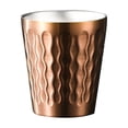 thumbnail image 1 of Stainless Steel Tumbler With Textured Wave Pattern Surface Reusable Drinking Cup For Home And Office Use, 1 of 5