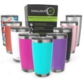 thumbnail image 1 of Stainless Steel Tumbler with Lid and Straw - Teal by Chillout Life for Unisex - 20 oz Tumbler, 1 of 10