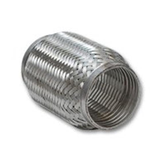 Stainless Steel Turbo Flex Coupling - Natural - 3.5 in. Inlet & Outlet x 8 in. long