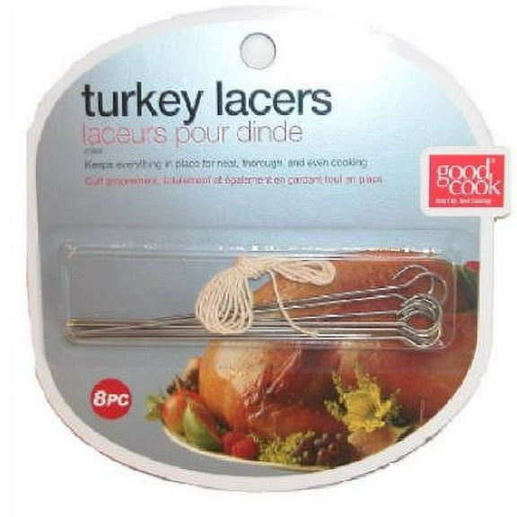 Stainless Steel Turkey Lacer (Pack of 6)