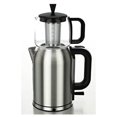 Stainless Steel Turkish Tea Maker, Samovar, Electric Kettle, with Boil