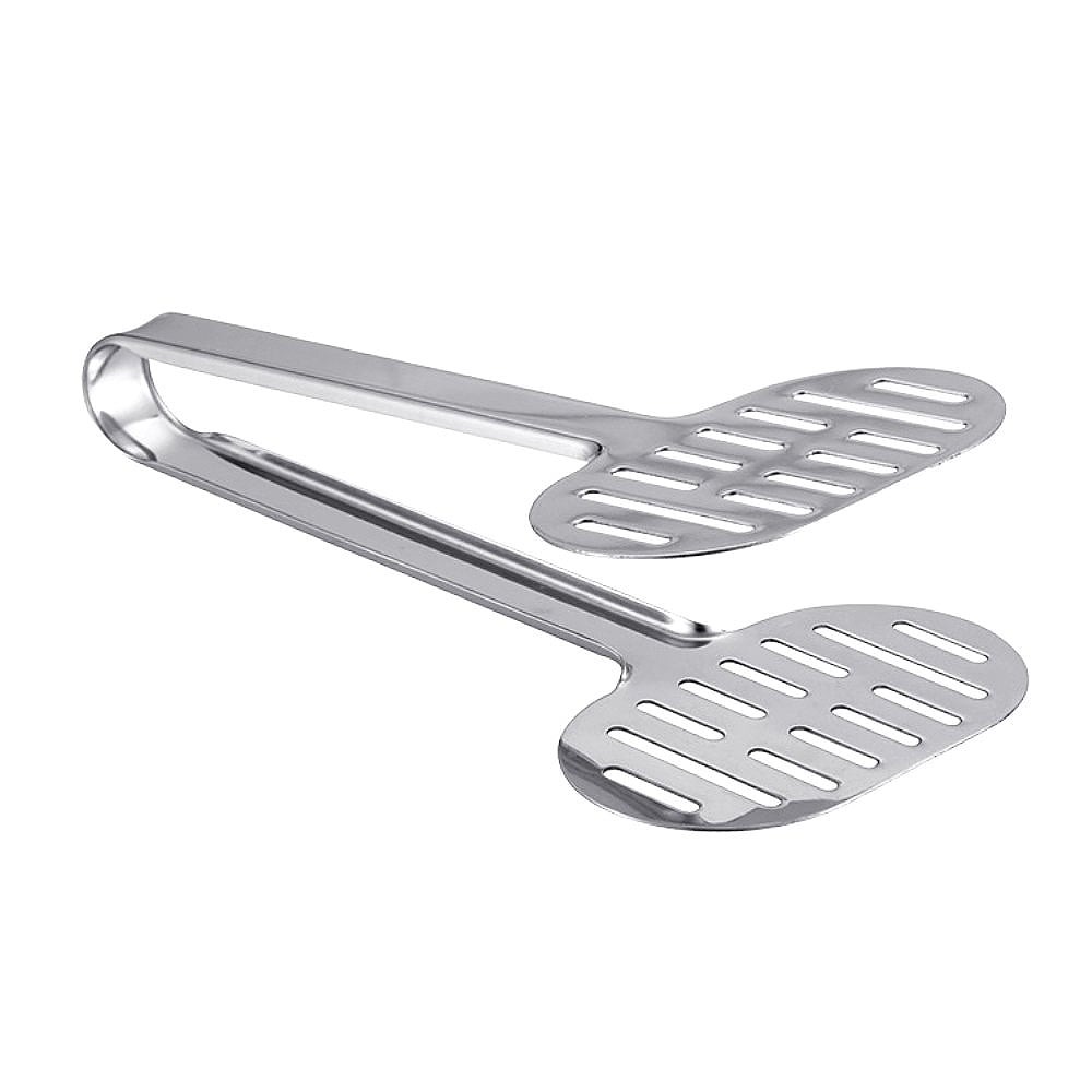 2Pcs Barbecue Tongs Meat Stainless Steel BBQ Tongues Durable