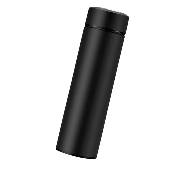 Stainless Steel USB Thermos,Smart Kettle with LCD Temperature Display,for Heating Beverages with A Usb Mobile Power Thermos That Displays Temperature,Hecnuo