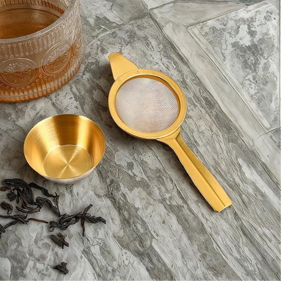 Stainless Steel Ultra Fine Mesh Matcha Sifter Tea Strainer, Break Up Clumpy Matcha Powder-Silver