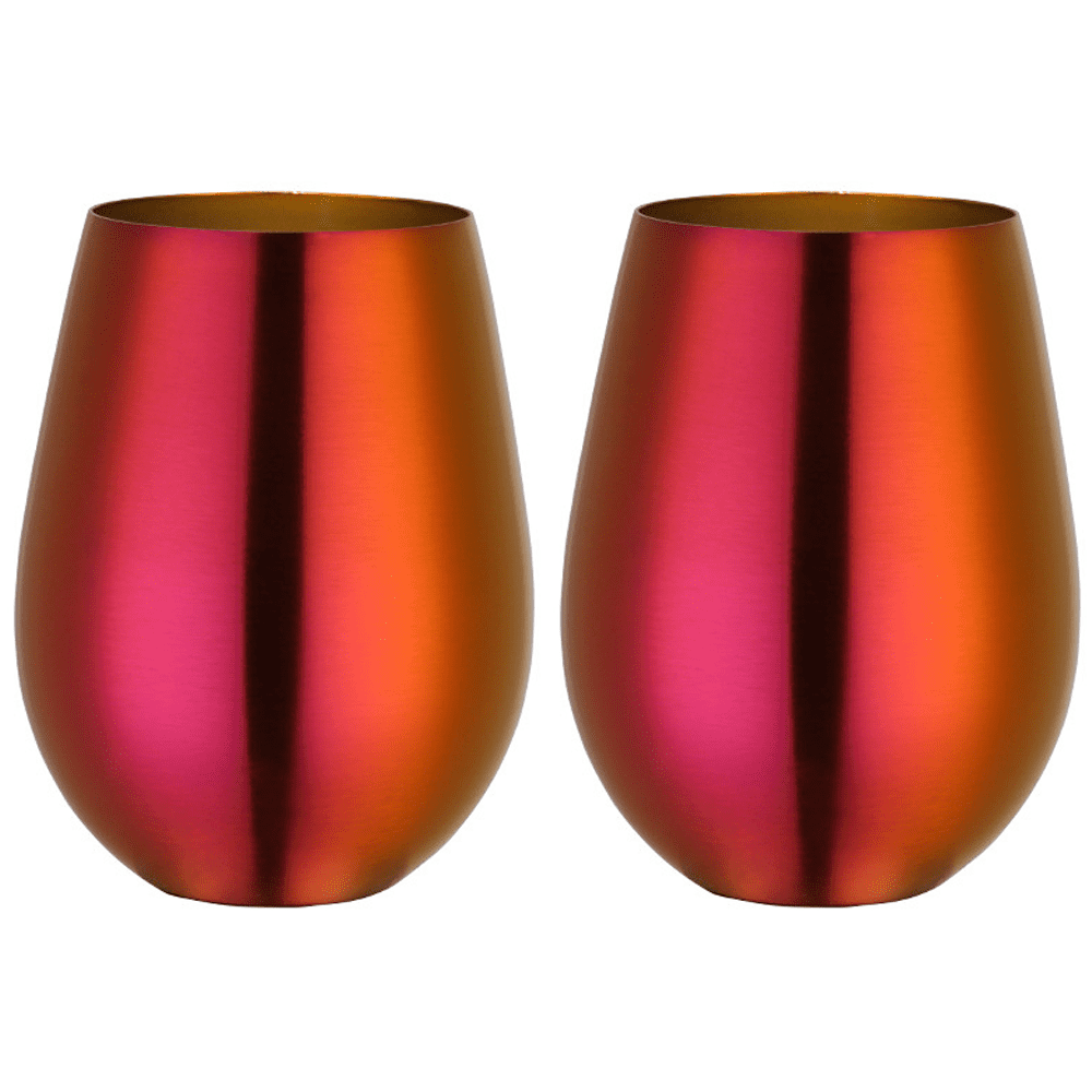 Stainless Steel Wine Glass Set – 3-Pack Unbreakable Metal Glasses For Red Wine, Cocktails & Outdoor Use, 240ml Each