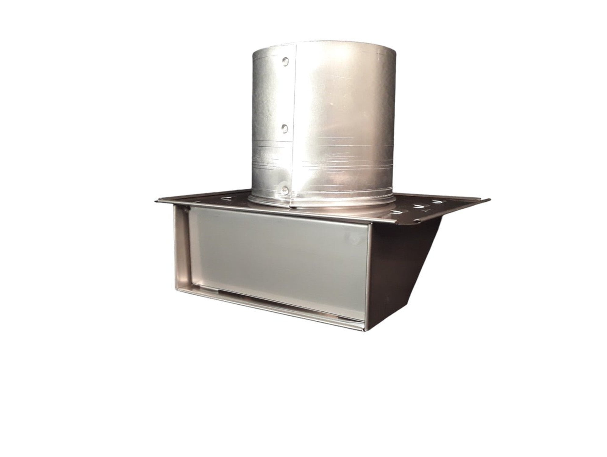 Stainless Steel Under Eave & Soffit Dryer Vent - Exhaust Vent Duct Size: 4", Flapper - Screen: Screen