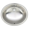 thumbnail image 1 of Stainless Steel Undermount Bar Sink - 20 Gauge Single Bowl Lavatory Sink 19x16x7 Inch - Durable 304 Stainless Steel with DuraSatin Finish for Kitchen & Bathroom, 1 of 2