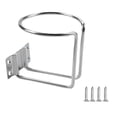 thumbnail image 1 of Stainless Steel Universal Drink Holder Cup Rack Boat Car Marine RV Purpose Beverage Glass Storage Organizer with Screws, 3.07×3.15 inch, Silver, 1 of 9