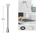 thumbnail image 1 of Stainless Steel Universal Kitchen Faucet Extender Nozzle Aerator Bendable, 1 of 12