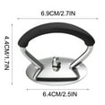 thumbnail image 1 of Stainless Steel Universal Pot Lid Knob Handle Replacement | Heat-Resistant & Dishwasher Safe | Fits Cookware Lids | Includes Screws & Washers, 1 of 5