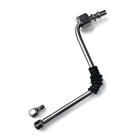 Stainless Steel Upgraded Steam Nozzle Extension for EC685 Coffee Maker Improves Milk Foam Texture Strong Metal Design