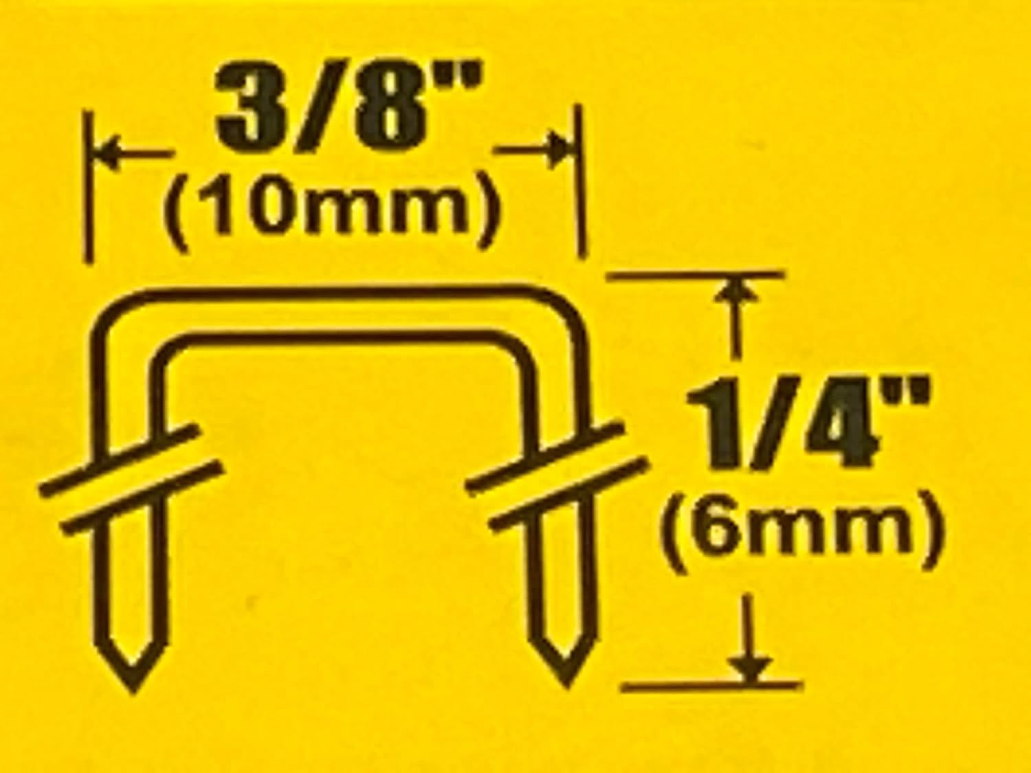 Stainless Steel Upholstery Staples 71 Series Marine Outdoor (3/8"X1/4