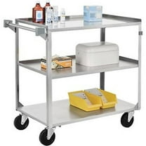 Stainless Steel Utility Cart - 39.25 x 22.38 x 37.25 in., 500 lbs