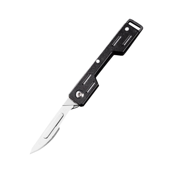 Stainless Steel Utility Craft Knife – Replaceable Blade Precision Folding Knife for Cutting, Trimming & DIY Projects