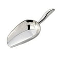 thumbnail image 1 of Stainless Steel Utility Scoop - Round Bottom, Multi-Purpose Ice Scoop With Finger-Groove Handle-Style:Style4;, 1 of 5