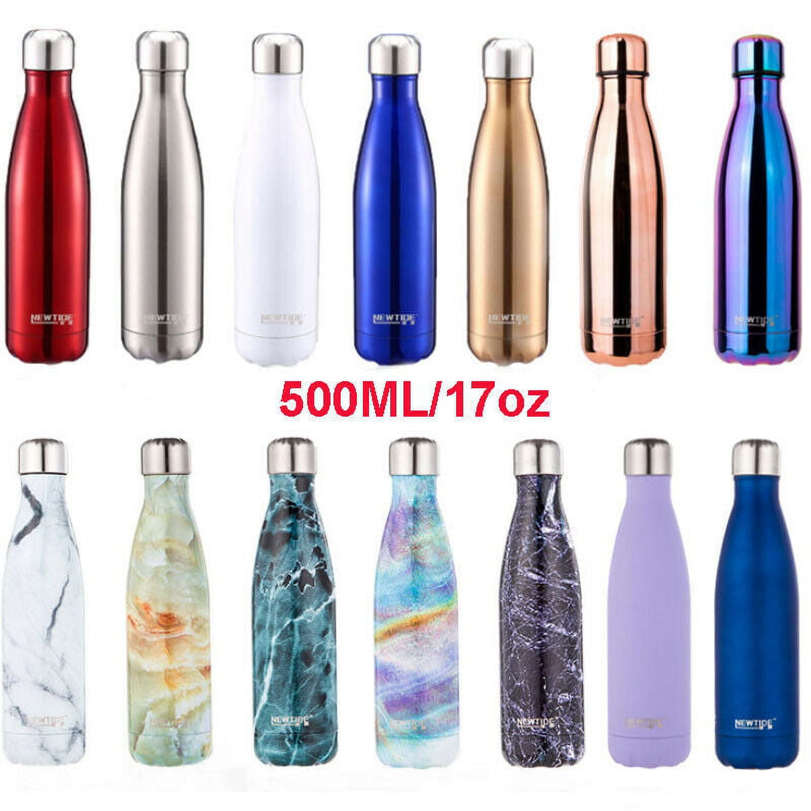 500ml/17.6oz Vacuum Insulated Flask Double Walled Vacuum Flask Stainless  Steel Thermo Bottle with Cup for Coffee Tea Hot Drink and Cold Drink Travel  Mug 