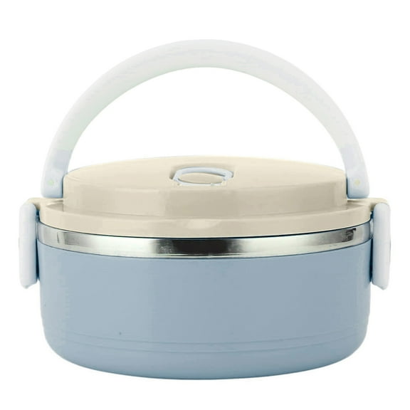Stainless Steel Vacuum Insulated Food Jar Thermal Food Box with Buckle Lid| for Hot Food and Cold Food, Wide Mouth Leak-Proof Soup for Adults, Lunch Container Indoors & Outdoors(Green,5.7x5.7x3")