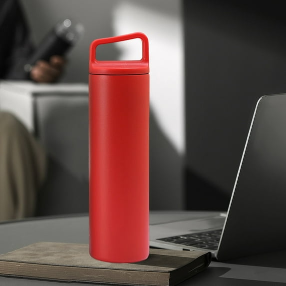 Stainless Steel Vacuum Insulated Water Bottle - Sports Thermos - 24 Hours Cold, 12 Hours Hot - Reusable Metal Water Bottle - Leak-proof Sports Water Bottle