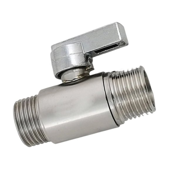 Stainless Steel Valves Leakproof Quick Open Flows Control Valves for Home Plumbing Systems Easy Installation