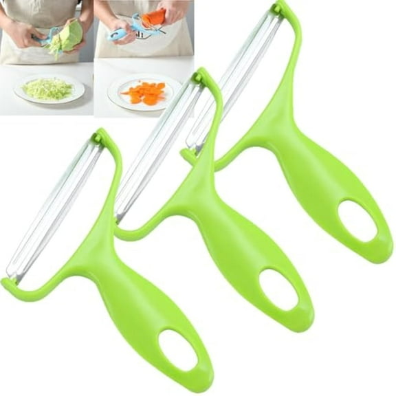 Stainless Steel Vegetable Peeler,2025 Upgrade Potato Peeler for Kitchen (Green*3)