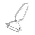 thumbnail image 1 of Stainless Steel Vegetable Peeler, Dual-Blade Kitchen Peeler for Potatoes Carrots Cucumbers, Dishwasher Safe Ergonomic Fruit Vegetable Slicer (Size/Style as Pictured), 1 of 4