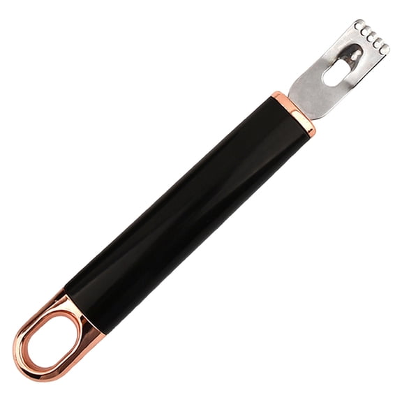 CMrtew Stainless Steel Channel Knife, Multifunctional Lemon Zester Fruit Peeler with Hanging Loop Lemon Twist Peeler Fruit Peeler Citrus Zester Tool for Cocktail Kitchen Home Bar