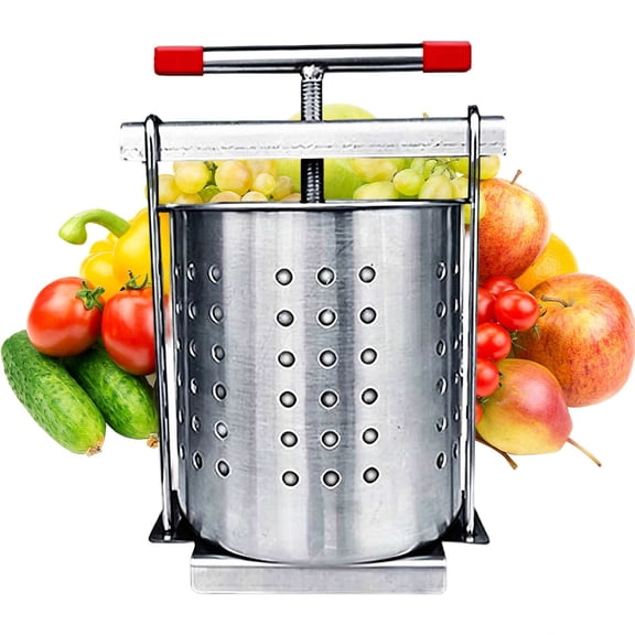 Stainless Steel Vegetable Squeezer & Cheese Press,Manual Kitchen Press
