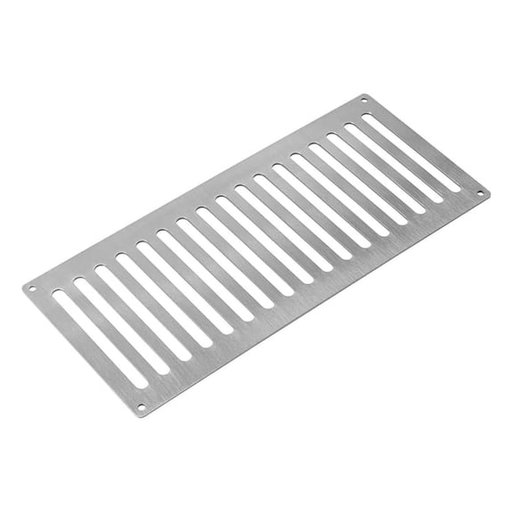 Stainless Steel Vent Cover - 9" x 4", Grade 16 Gauge, Flat Vent Cover