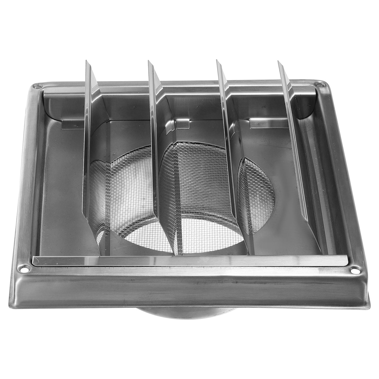 Stainless Steel Vent Exhaust Fan Cover Air Grille Hood Ventilation Wall for Exterior