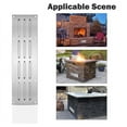 thumbnail image 1 of Stainless Steel Venting Panel for Grill Accessory Vent with Screen Suitable for Outdoor Kitchen, 1 of 6