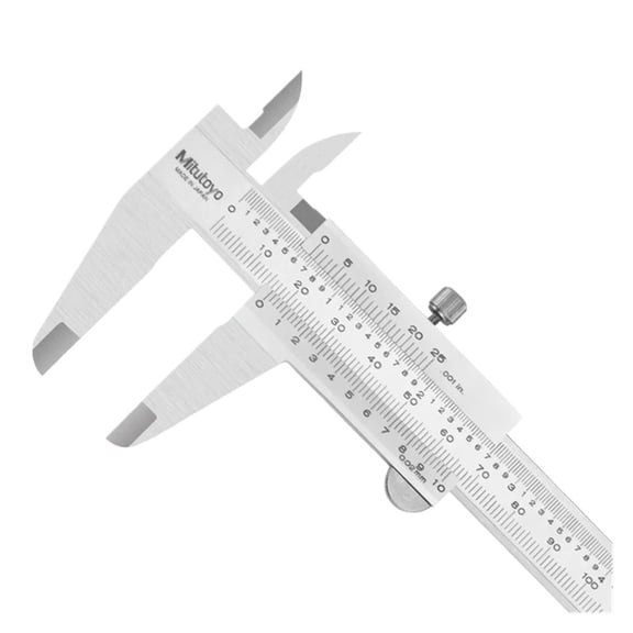 Stainless Steel Vernier Caliper Gauge 0-150mm Sliding Gauge Measurement Tool Inside Outside Depth Step Micrometer ,Easy to Operate