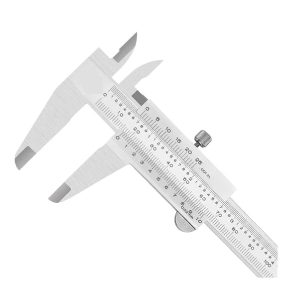 Stainless Steel Vernier Caliper Gauge 0-150mm Sliding Gauge Measurement Tool Inside Outside Depth Step Micrometer ,Easy to Operate