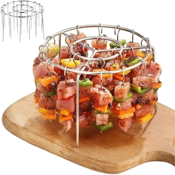 Stainless Steel Vertical Air Fryer, Oil-Free Fryer, Barbecue & Grill, Multifunctional Countertop Oven, Fast Even Heating, Easy Clean, Overheat Protection