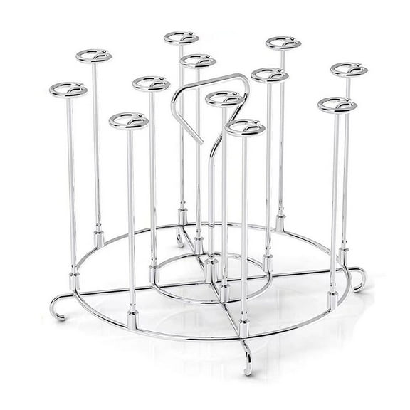 Stainless Steel Vertical Skewer Stand Holder for Air Fryer Kabobs Easy Clean Barbecue Grill Kitchen Pot Meat Cooking Accessories