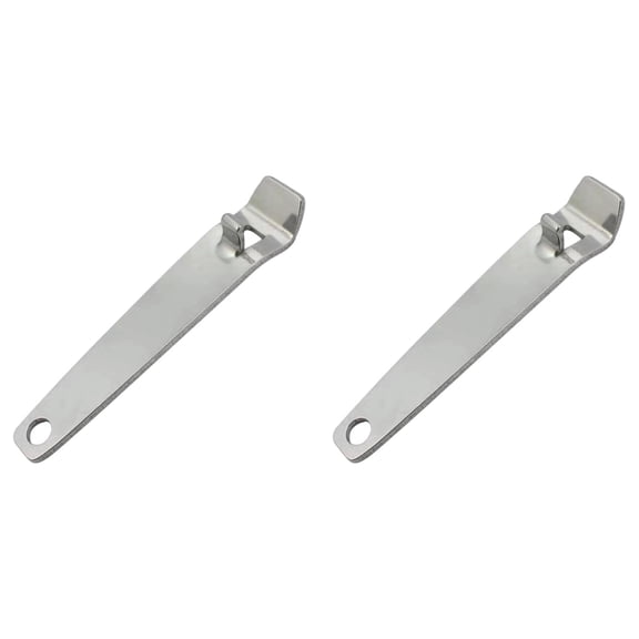 Stainless Steel Vial Opener And Decapper Tool For Oral Liquid Beverage Aluminum Flip Off Cap Remover For Home Kitchen And Pharmacy Use (Silver*2)