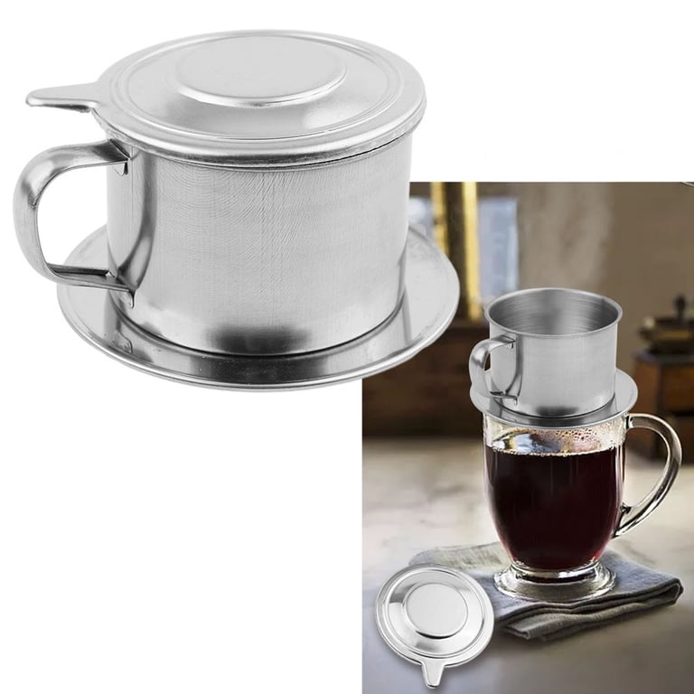 Stainless Steel Vietnam Vietnamese 50/100ml Coffee Pot Drip Filter