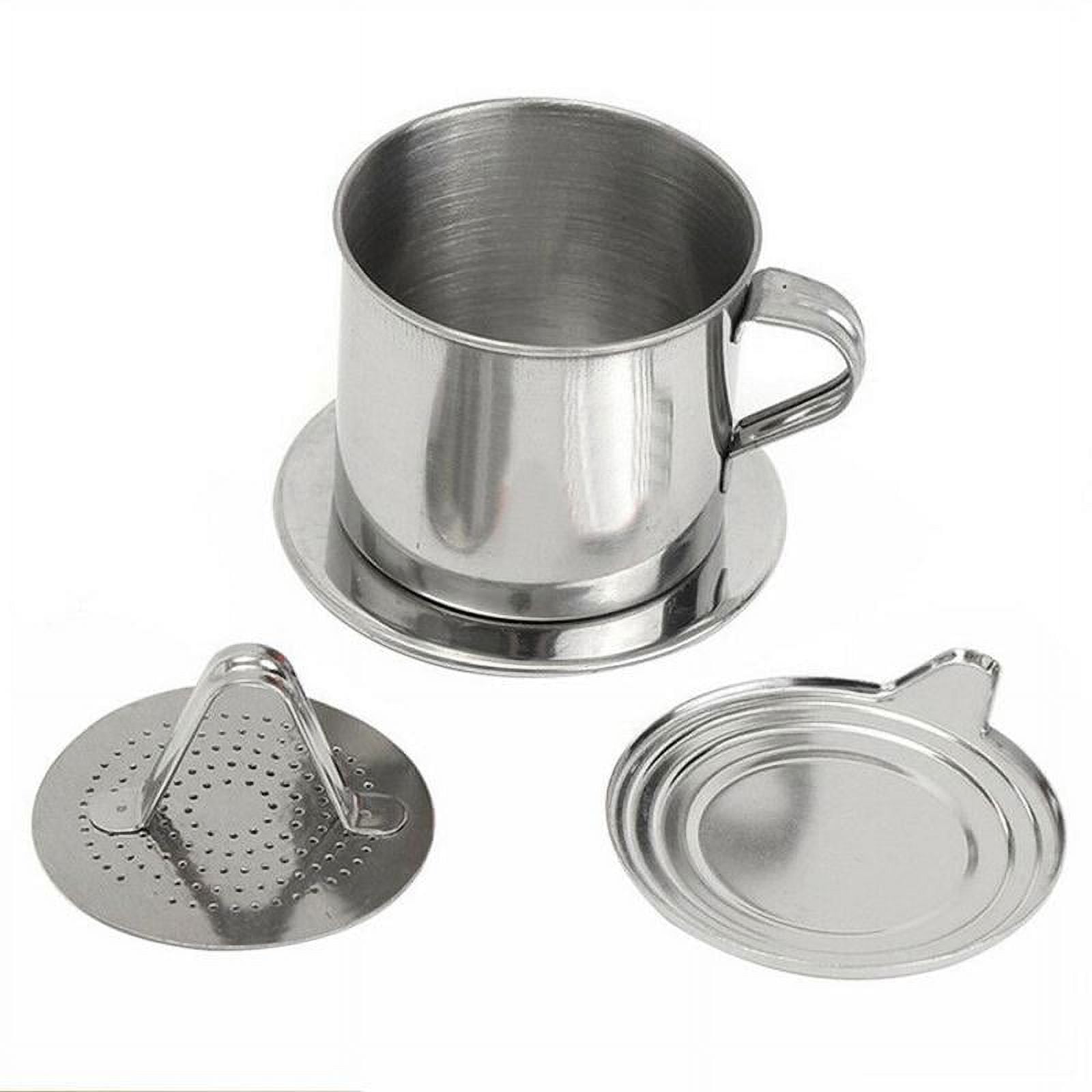 Stainless Steel Vietnamese Coffee Drip Press Maker Single