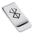 thumbnail image 1 of Stainless Steel Viking Berserkers Classic Slim Money Clip Credit Card Holder, 1 of 2
