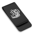 thumbnail image 1 of Stainless Steel Viking Ship Classic Slim Money Clip Credit Card Holder, 1 of 2
