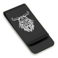 thumbnail image 1 of Stainless Steel Viking Warrior Champion Classic Slim Money Clip Credit Card Holder, 1 of 2