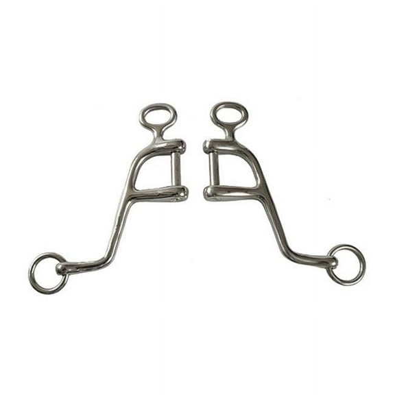 Stainless Steel Walking Cheeks Bit - 6 in. Draft