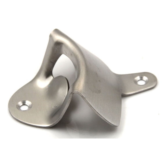 Stainless Steel Wall Mount Bar Beer Glass Cap Bottle Opener