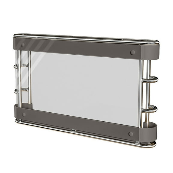 Stainless Steel Wall Mount Knife Rack Organizer with Strong Adhesive, Space Saving Kitchen Knife Holder for Countertop & Cabinet Storage, Heavy Duty Magnetic Knife Strip with Ventilation Design